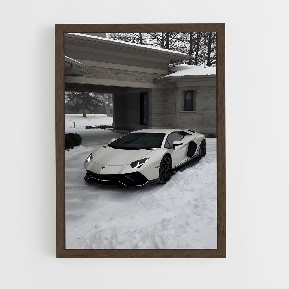 Poster Aventador Éblouissant – affiche Lamborghini (vue 5)